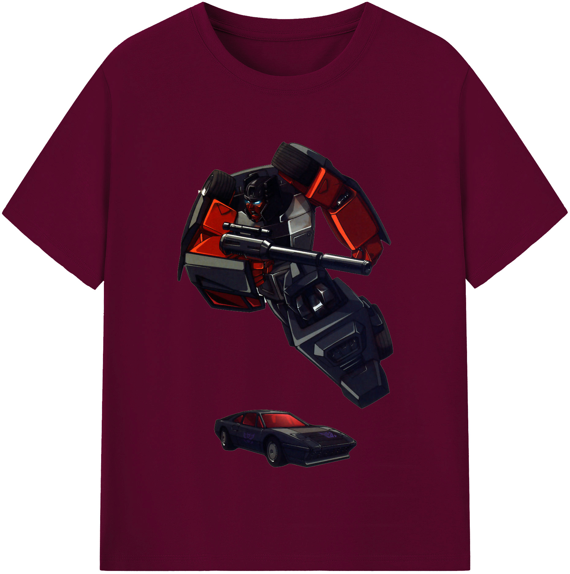 （画像用）  レディースカジュアルプリントTシャツ（綿100％）